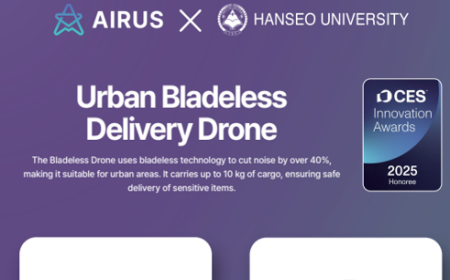 CES 2025 혁신상 수상작 Drone 부문 '에어어스' 작품